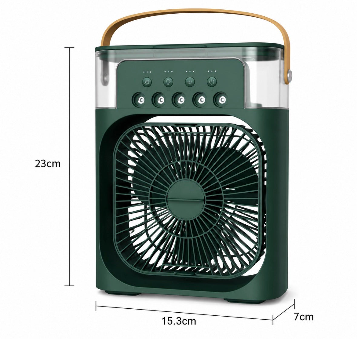 CoolWave™ — Persönliche Mini-Klimaanlage mit Wasserkühlung