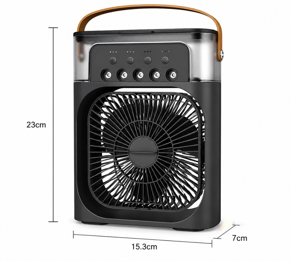 CoolWave™ — Persönliche Mini-Klimaanlage mit Wasserkühlung